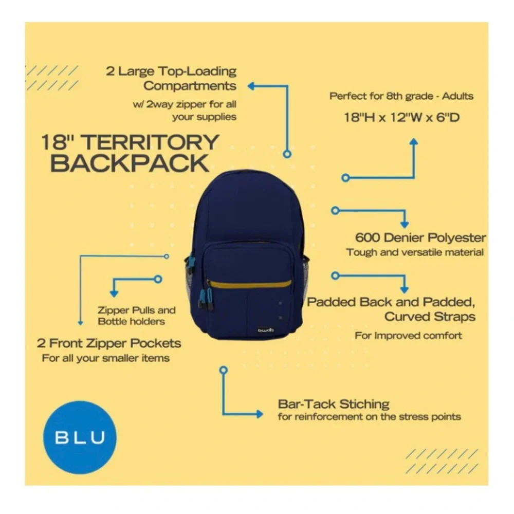 School Backpacks Supply Kits - Picture 3 of 6